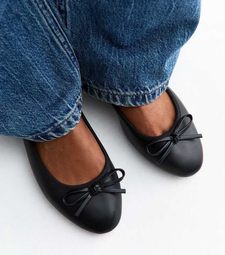 Ballerine en cuir