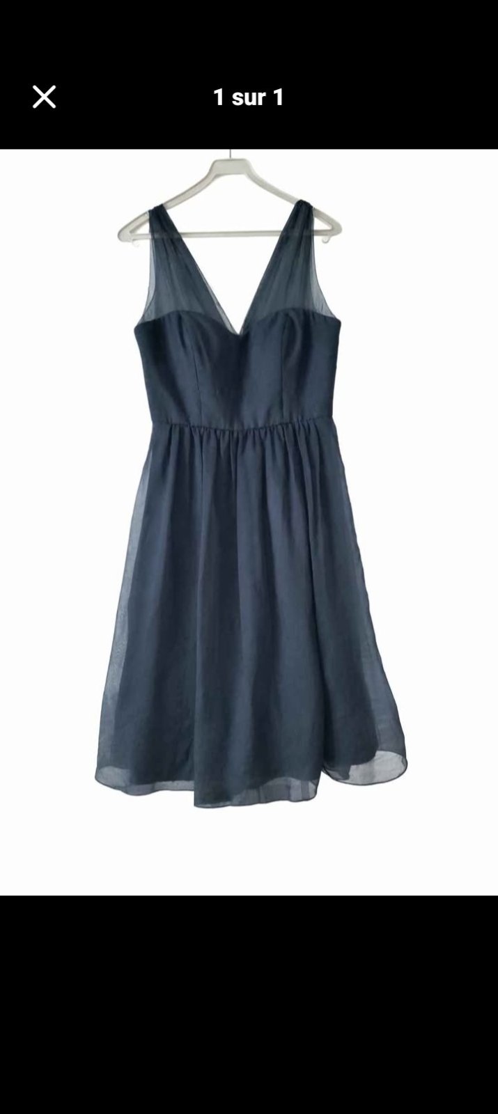 Robe soire 