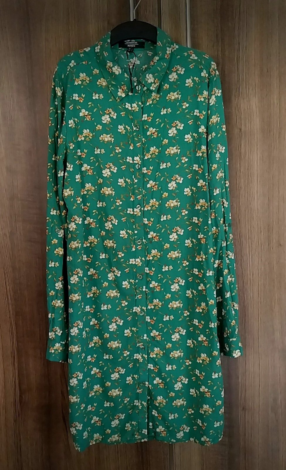 Robe chemise jennyfer 100% viscose fluide ☘️✨️neuf☘️لونها كيما في التصويرة الأولى ✨️ تلبس من 38حتى 40