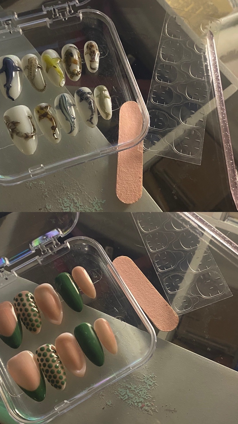 Set de 2 press on nails