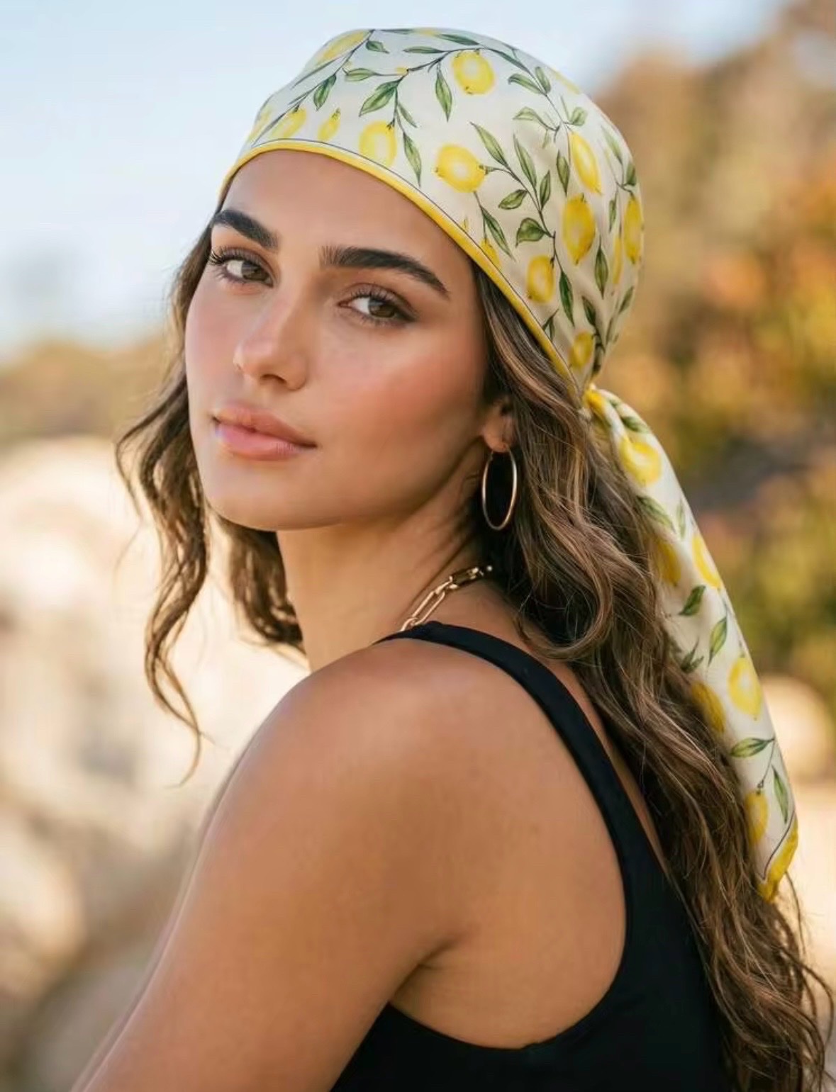 Foulard citron 🍋