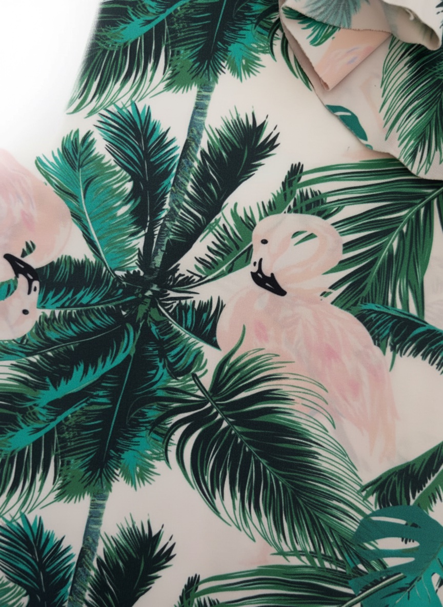 Maillot flamant rose