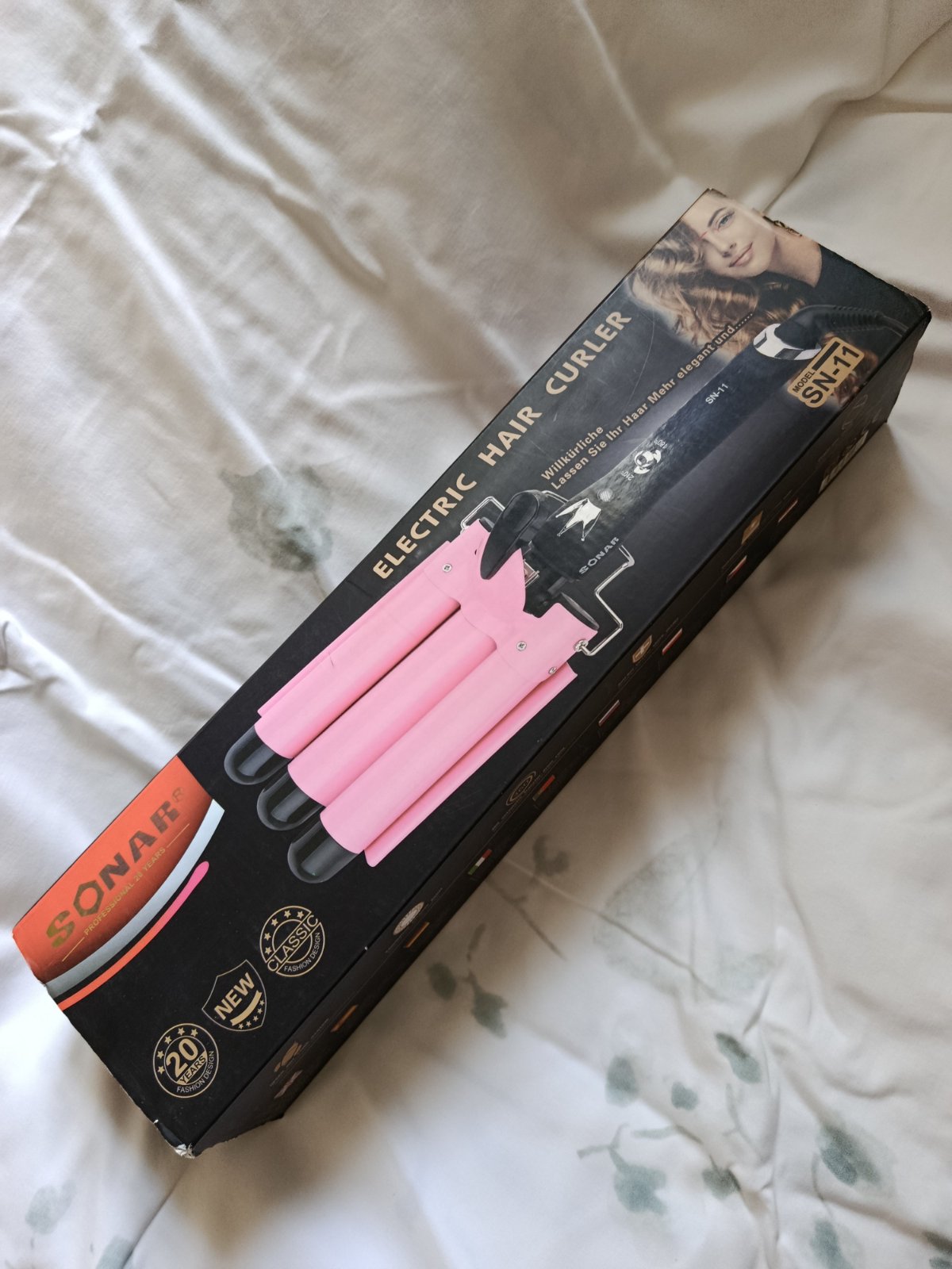 Electric hair curler 
