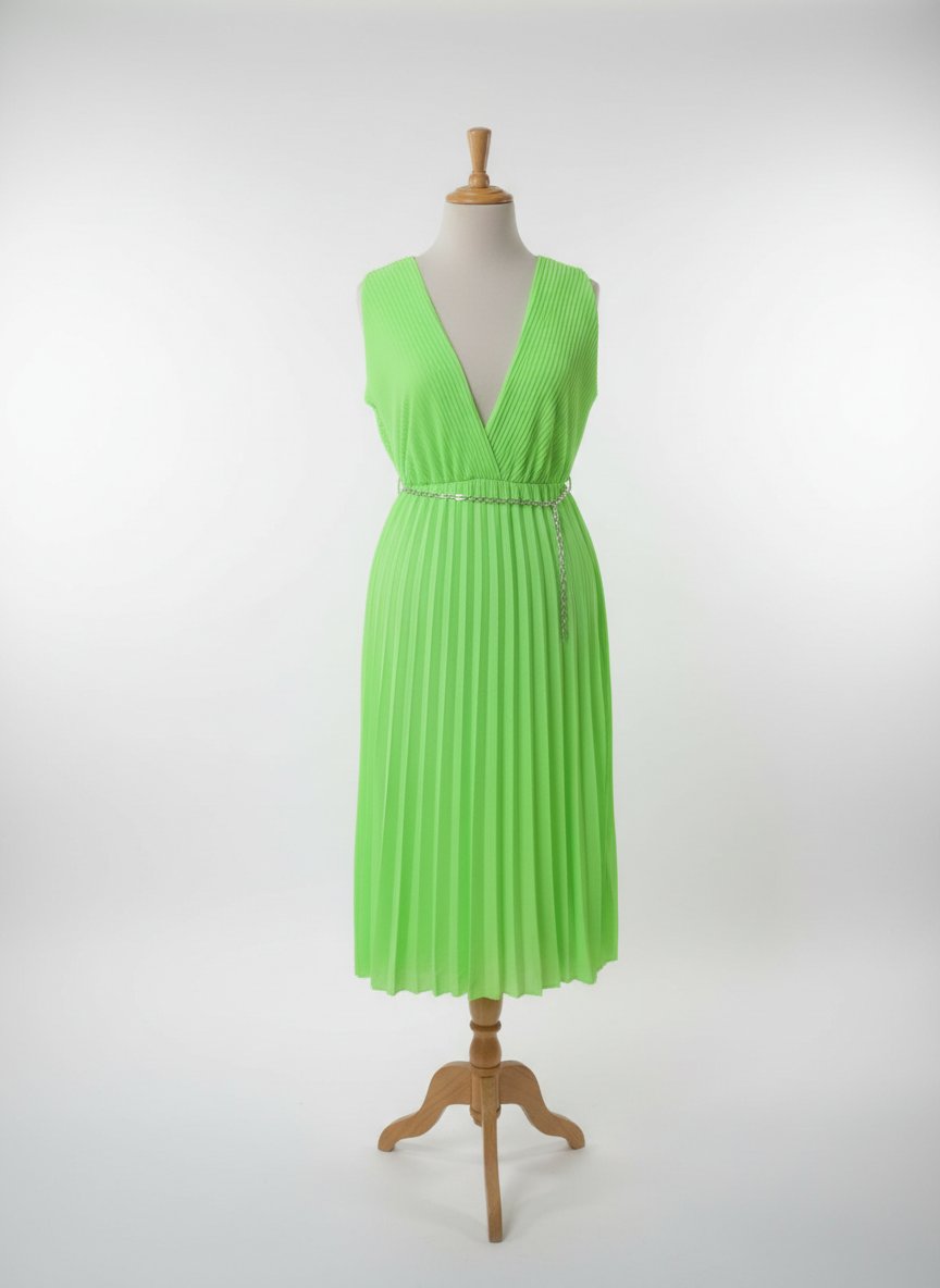 Robe  vert pistache 