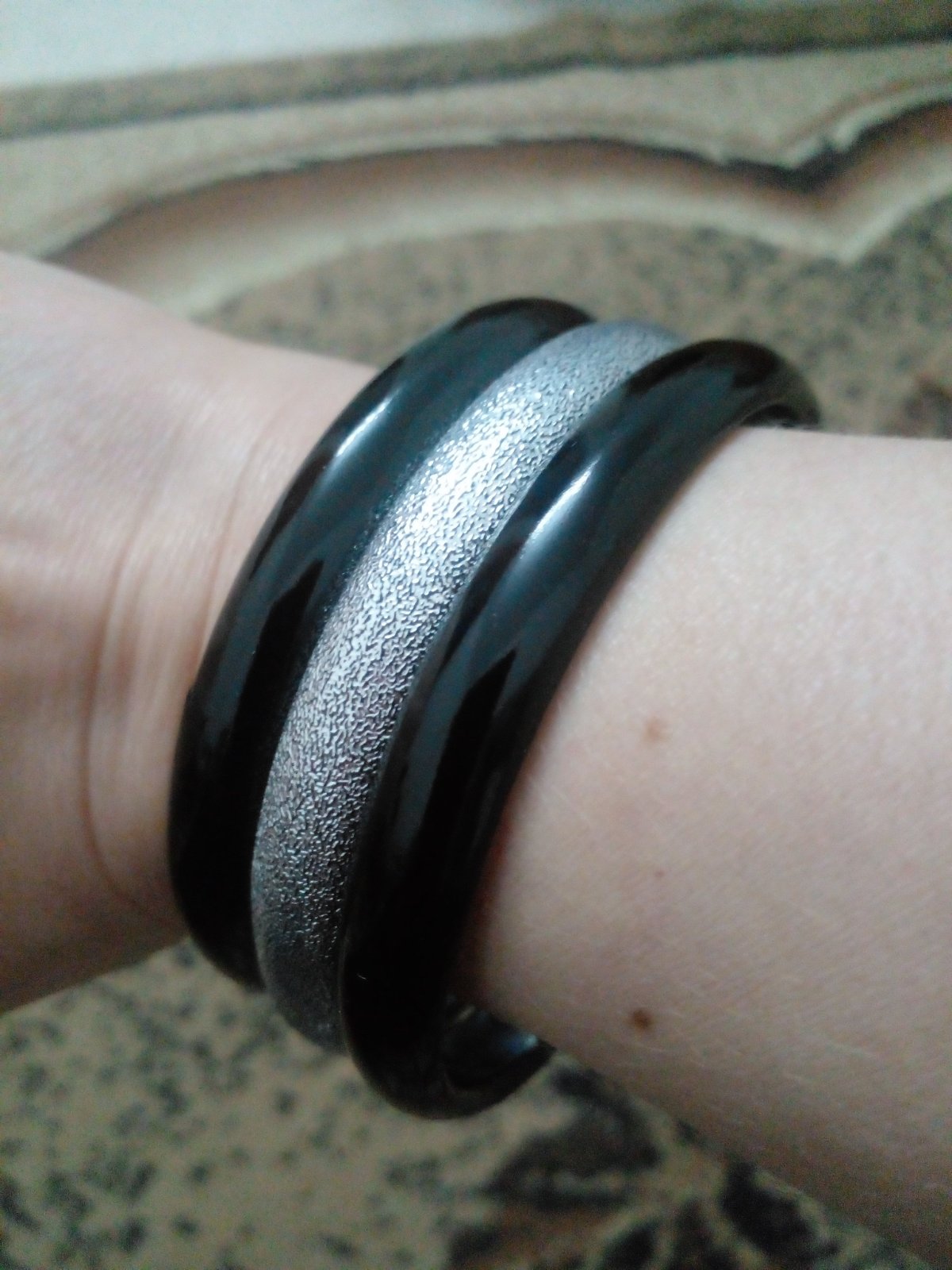 3 braclets .