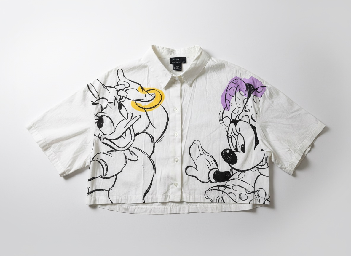 Chemise courte disney