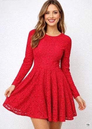 Robe rouge 