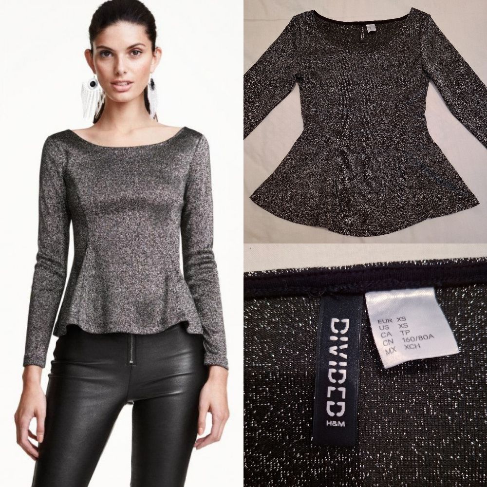 Pull Soirée Pailleté H&M