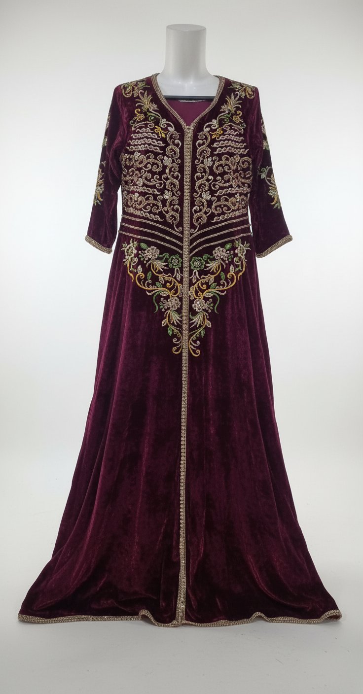 Robe soirée maghrébine 