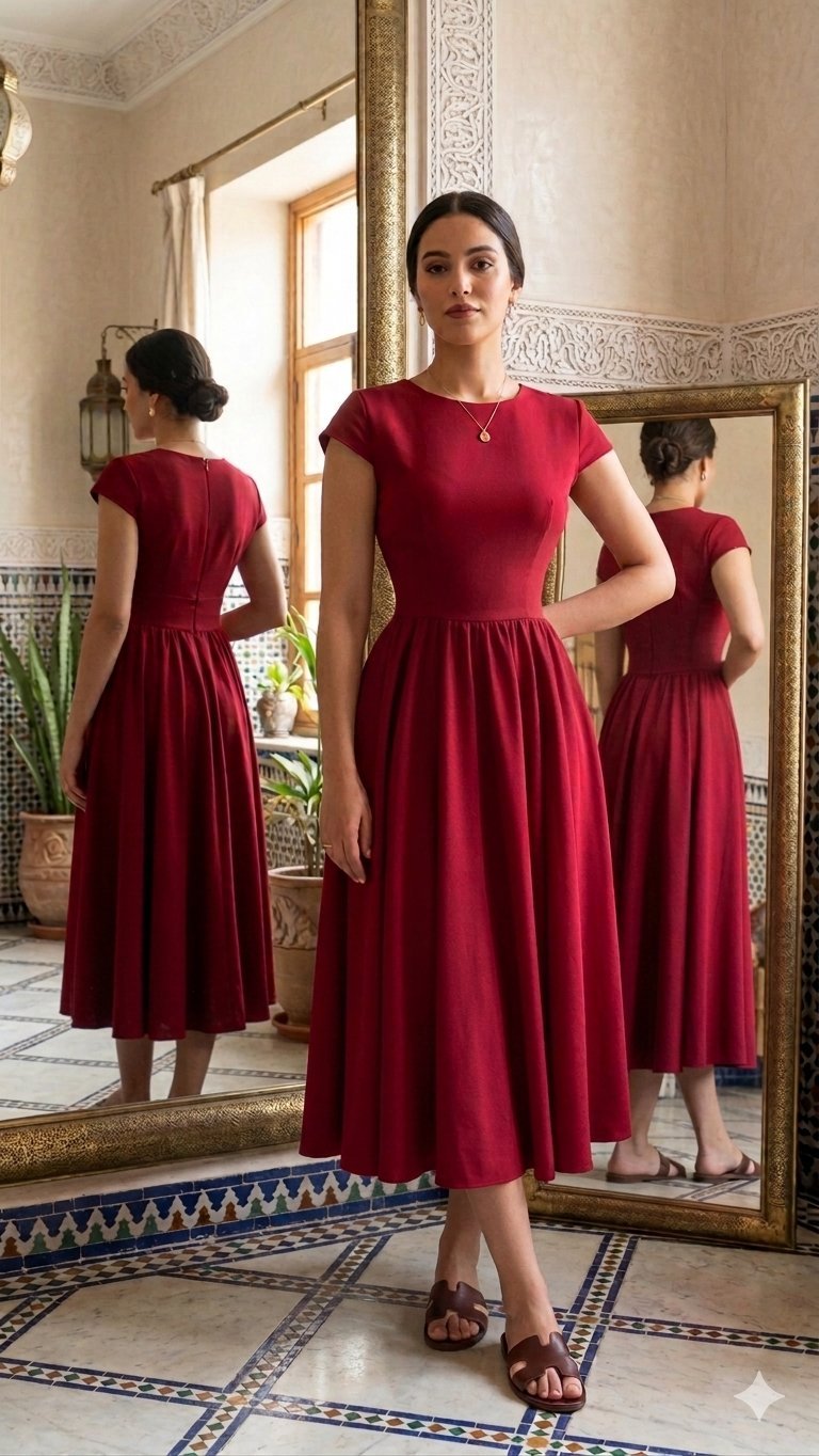 Robe rouge