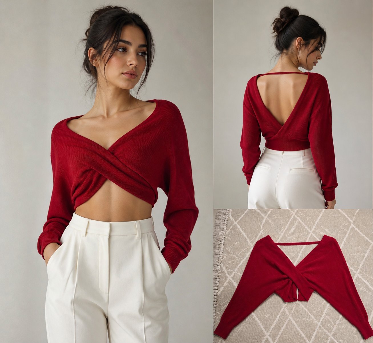 Pull rouge