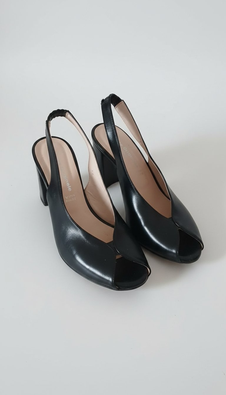 Escarpins new collection noire,bon qualité, pointure 37