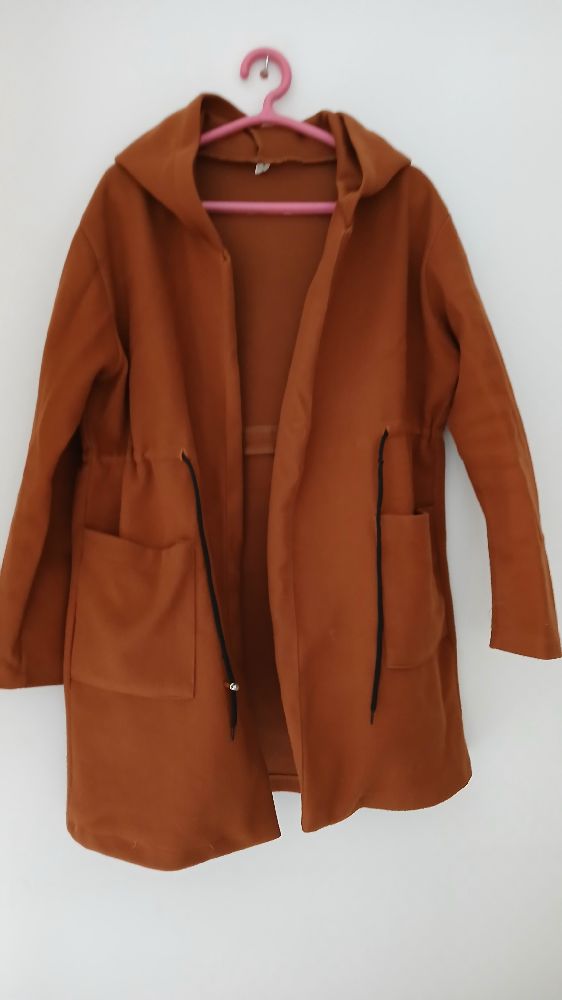 Manteau marron 