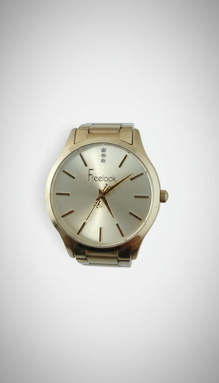 Montre doré,marque freelook,bon qualité,sans défaut 