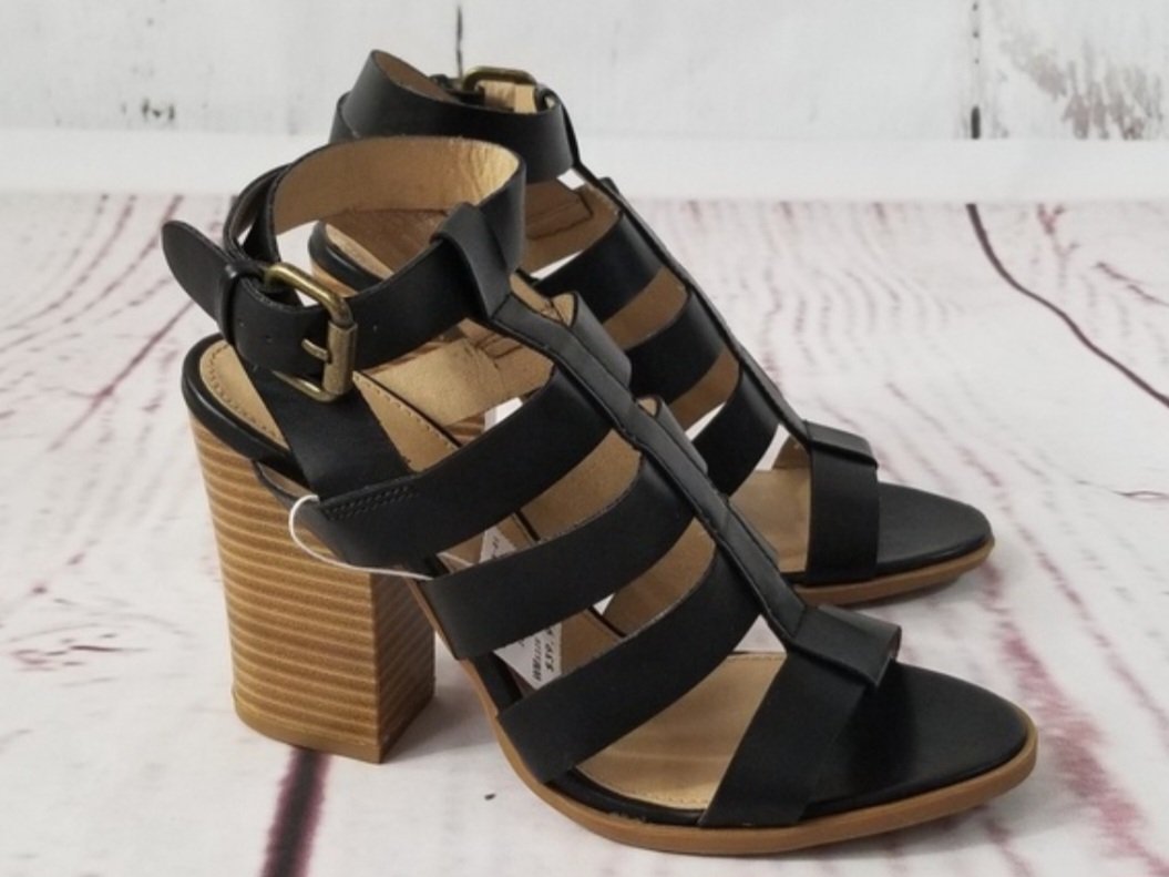 Sandale talons noire chic,pointure 37