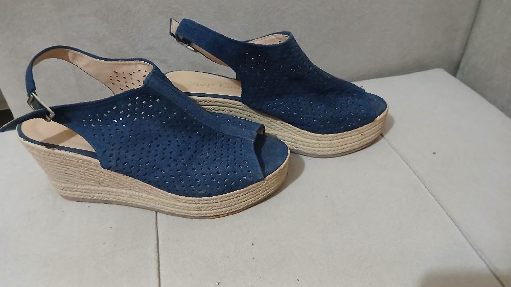Sandale bleu 