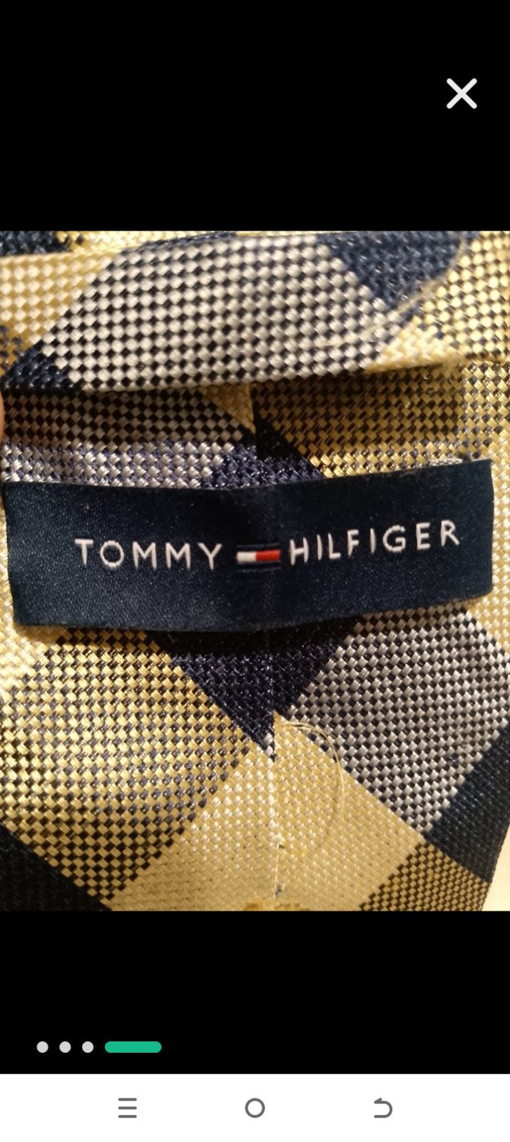 Tommy Hilfiger 100% soie