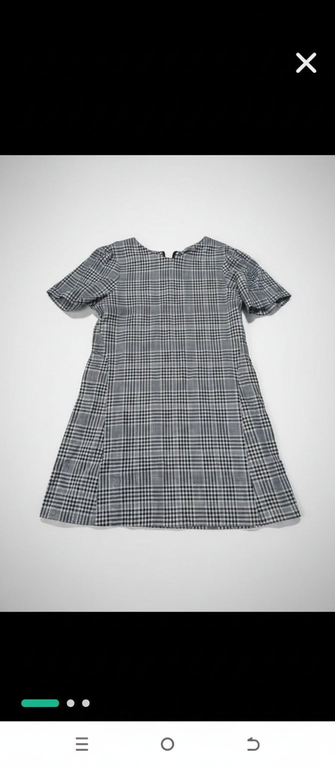Robe a carreau zara