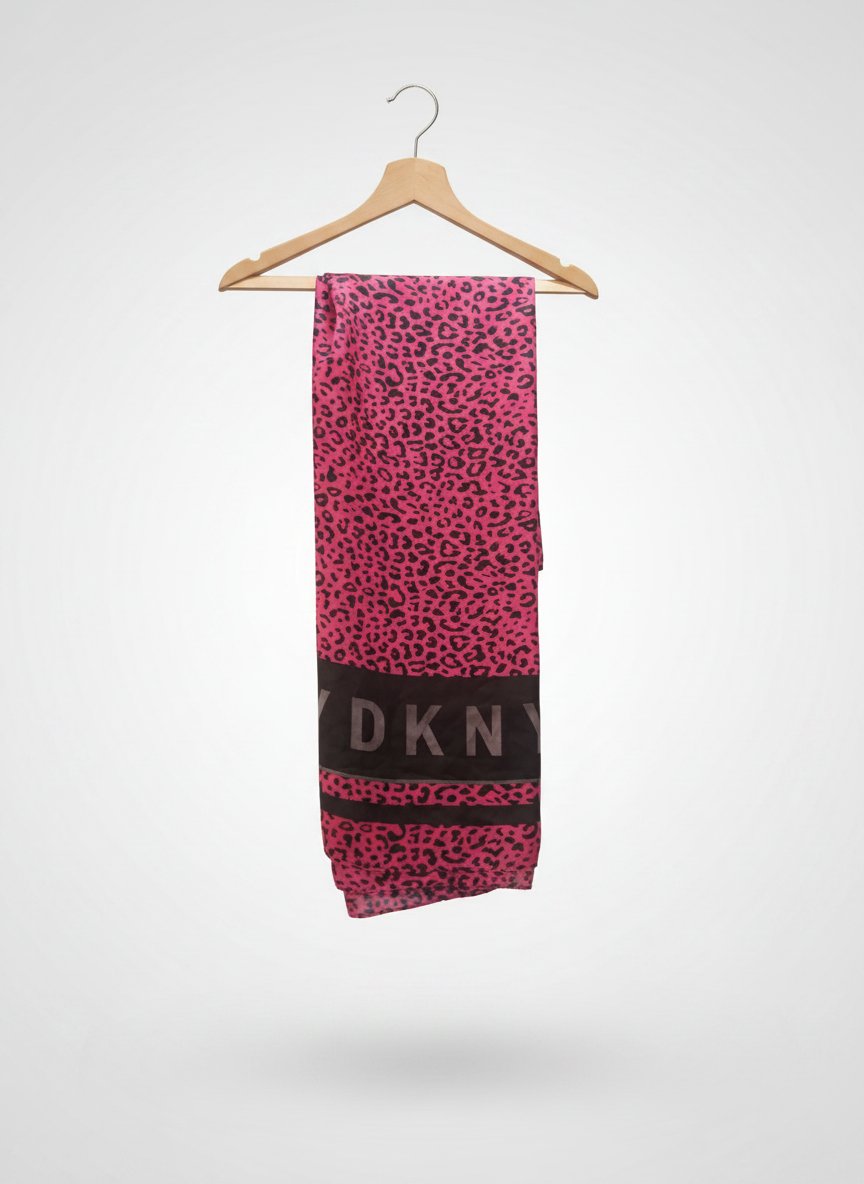 Grand foulard rouge et noir 180/90