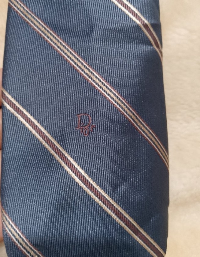 Cravate christian dior en soie