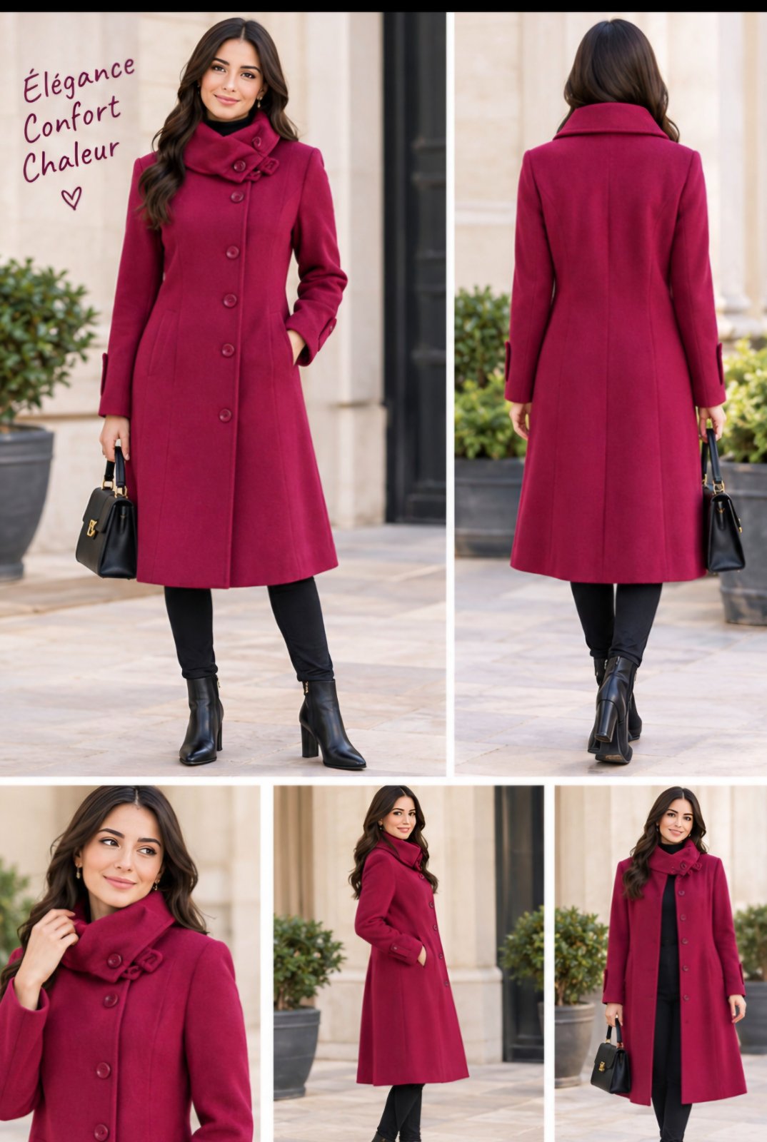 Joli manteau  avec un prix cadeau tt neuf