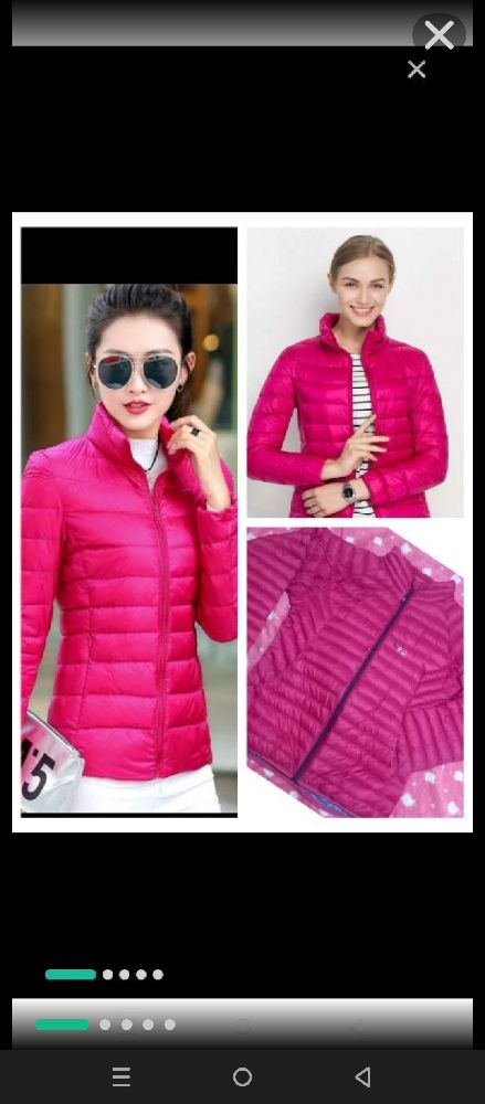 Veste/doudoune  en devet mirolight pour femme
