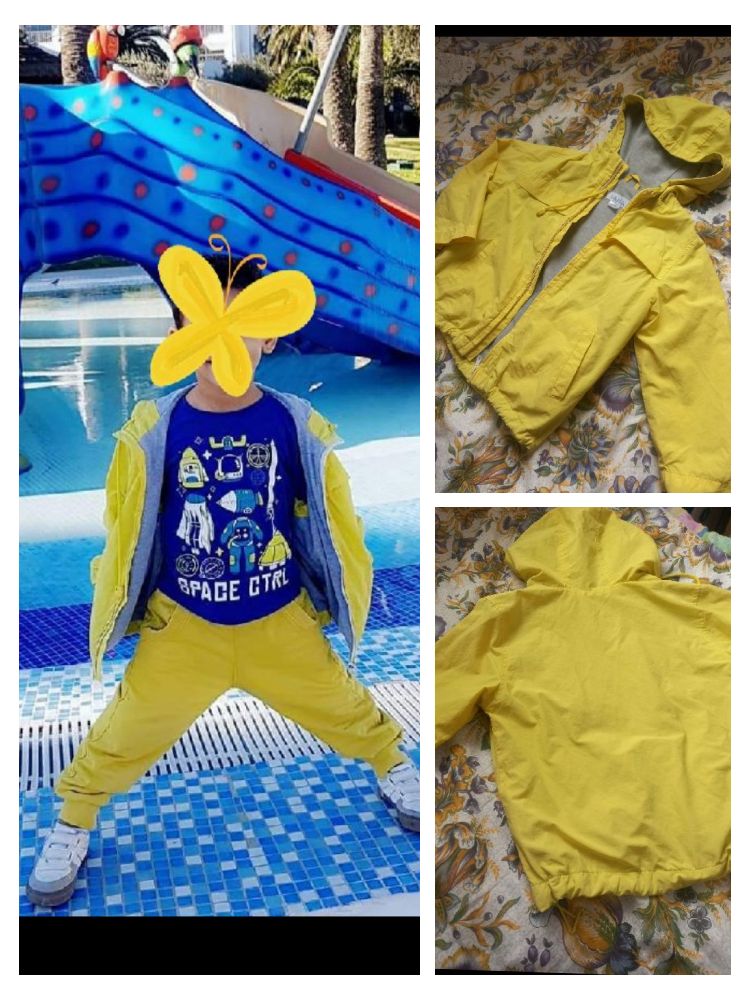 veste légère pour garçon de 4/5 ans
