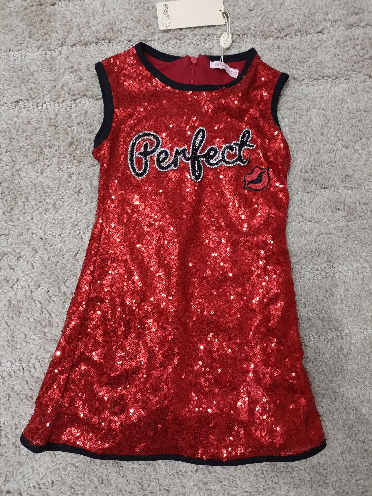 jolie robe de cérémonie avec paillettes