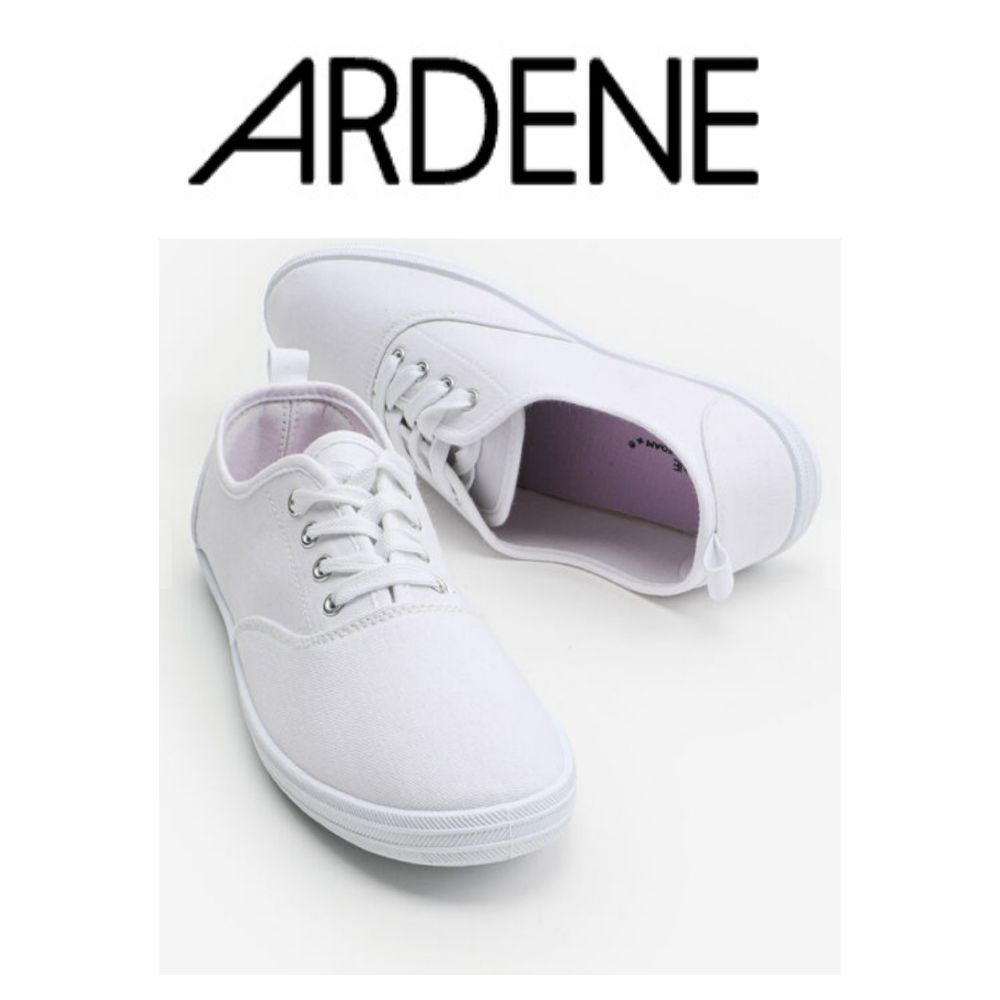 espadrilles lacées classiques en toile blanc 