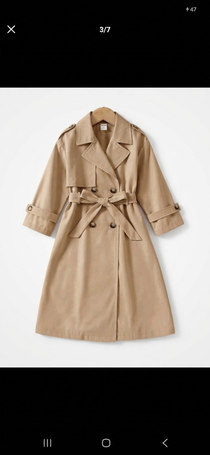 Trench pour fille 6 ans neuf jamais porté