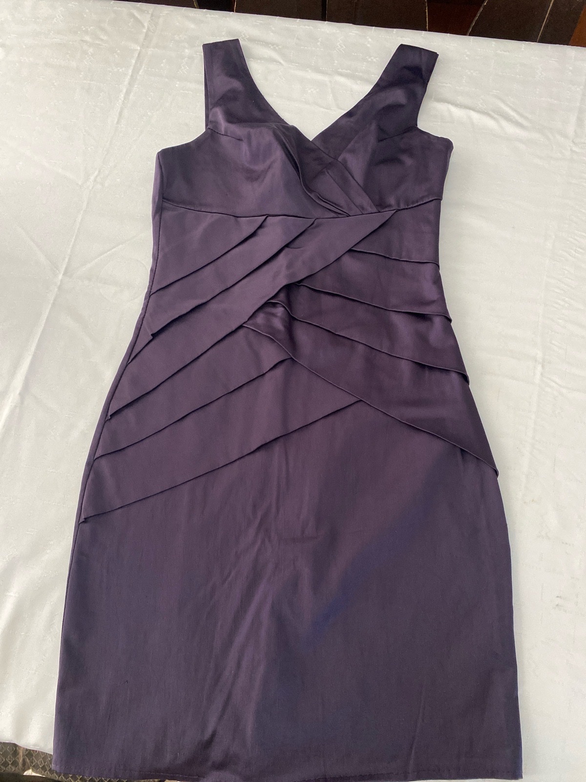 Robe soirée violet