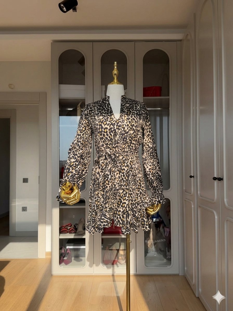 Robe Léopard JanasDiary