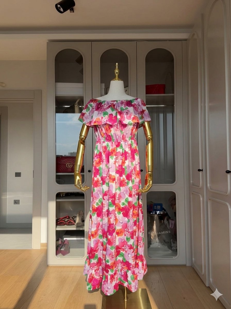 Robe fleurie tendance