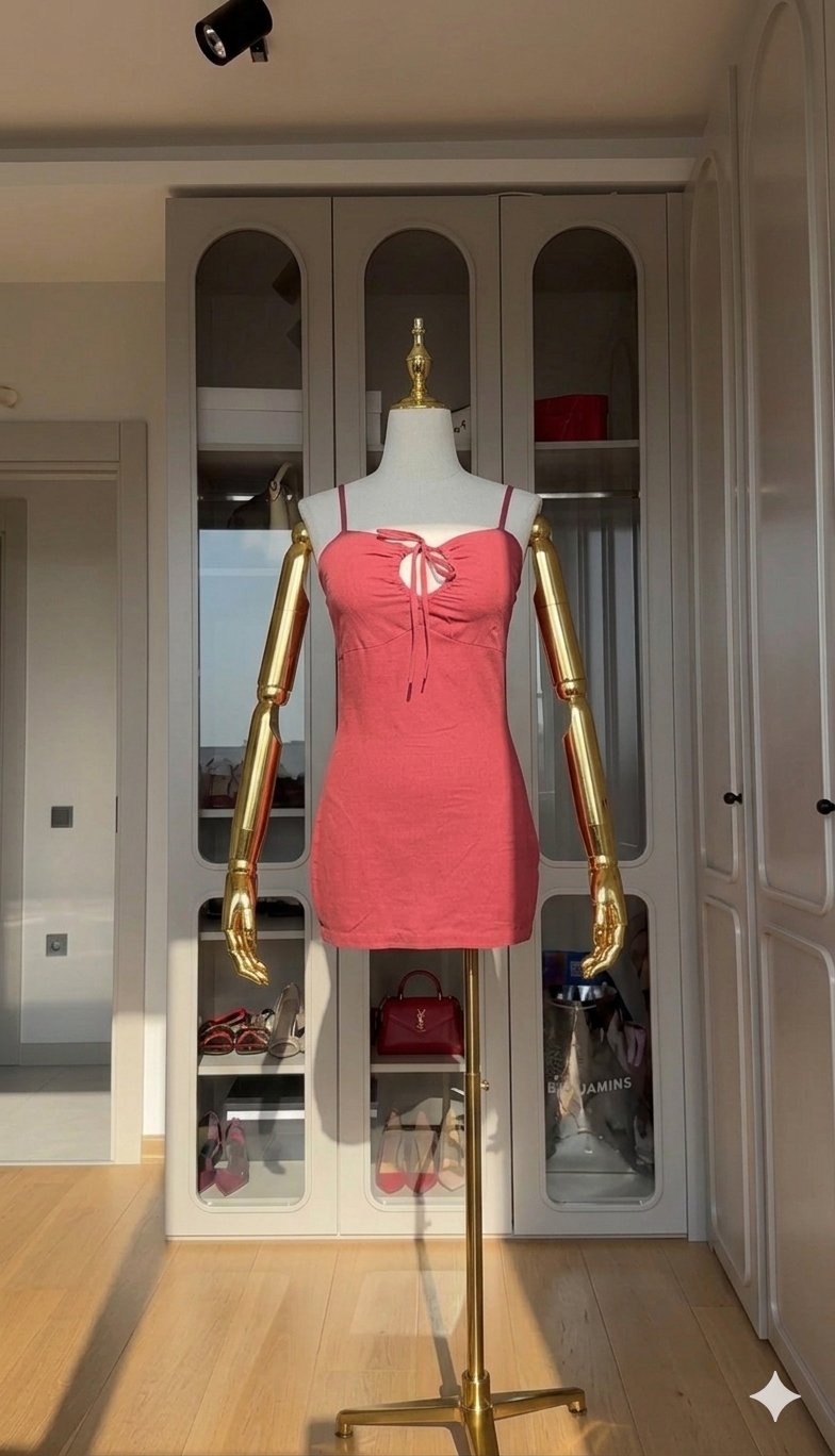 Robe rouge Pretty Little Thing