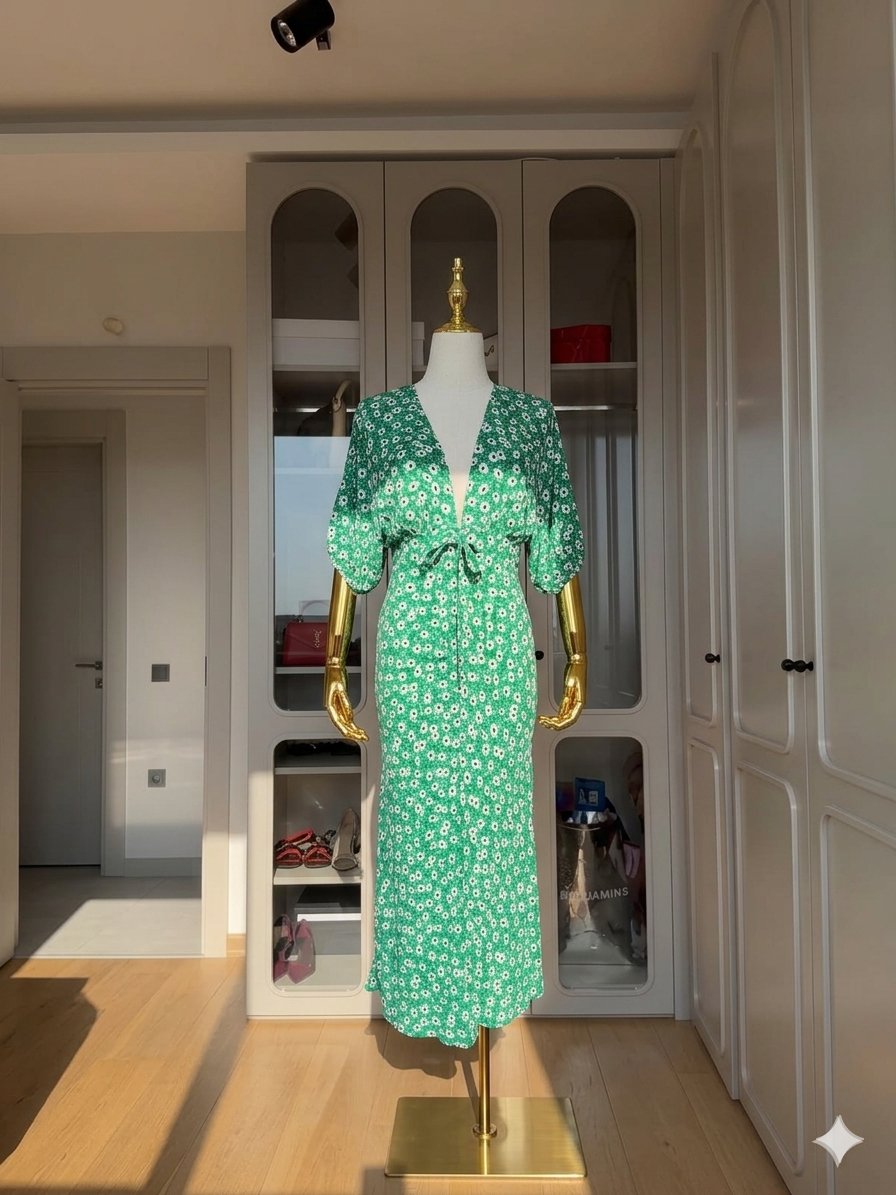 Robe fleurie ASOS
