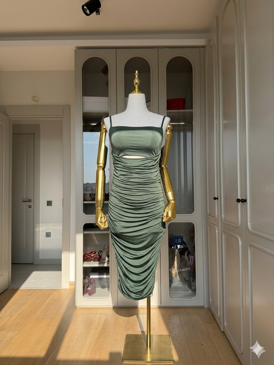 Robe vert militaire