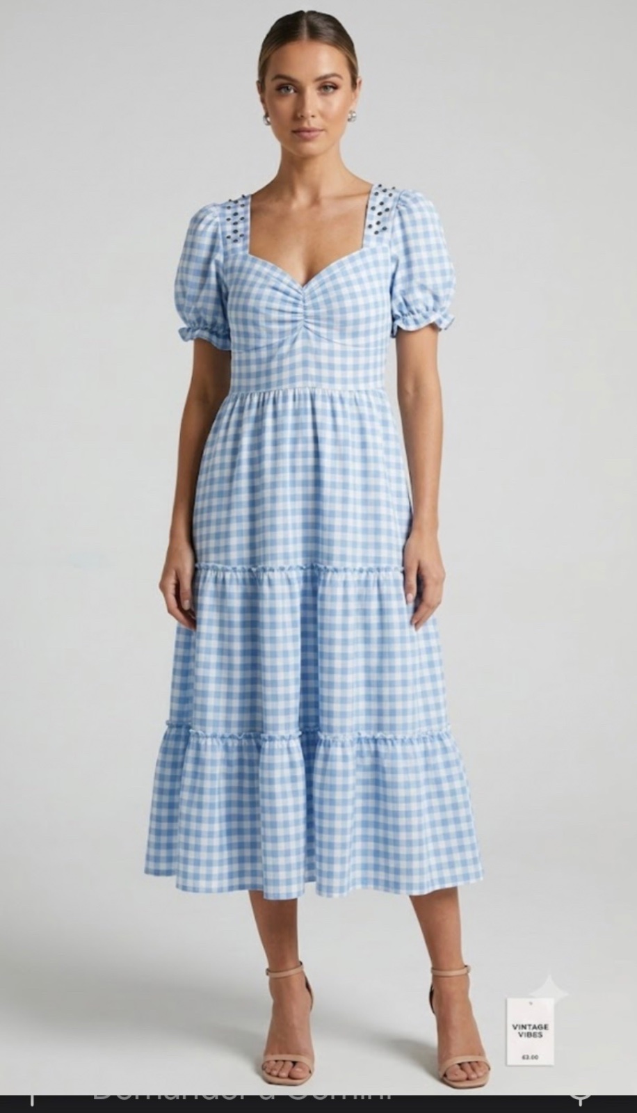 Robe bleu 