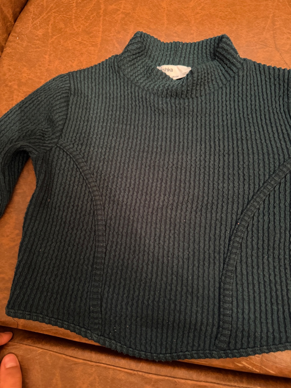 Pull col montant 
