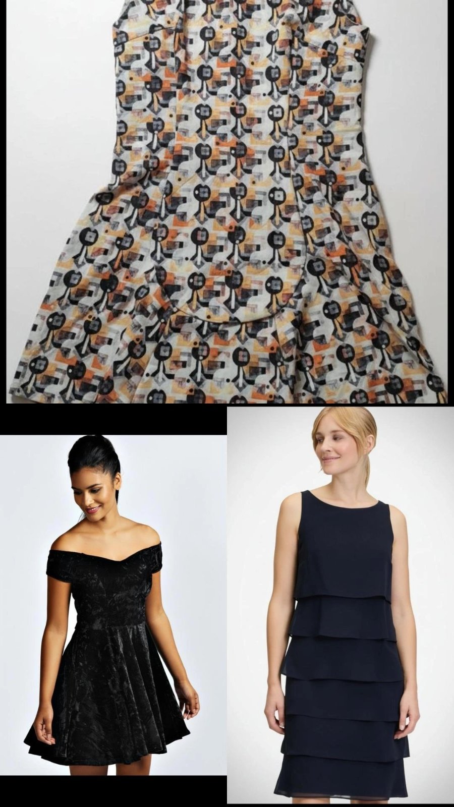 3 robes tailles xl 