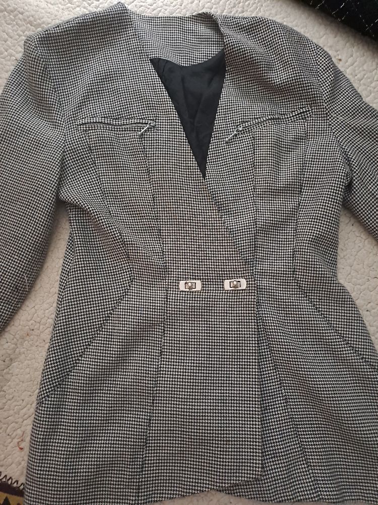 Blazer a carreaux 