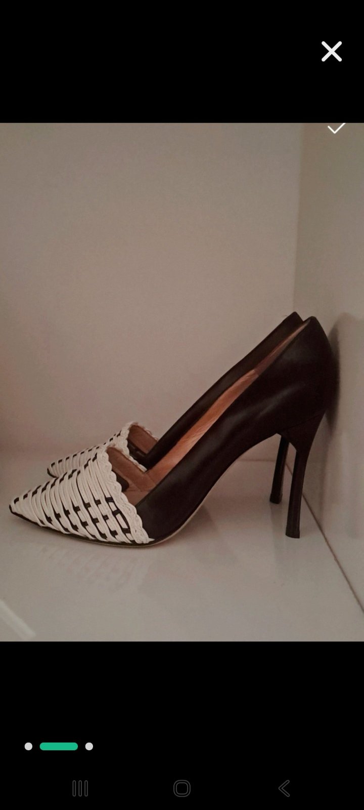 Escarpin Emporio Armani pointure 38 made in Italy 