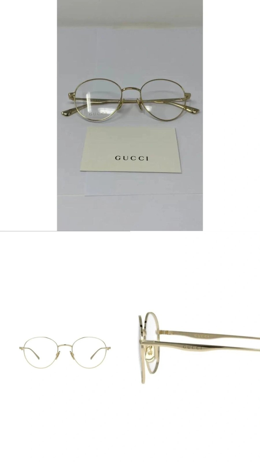 Lentille  gucci authentique