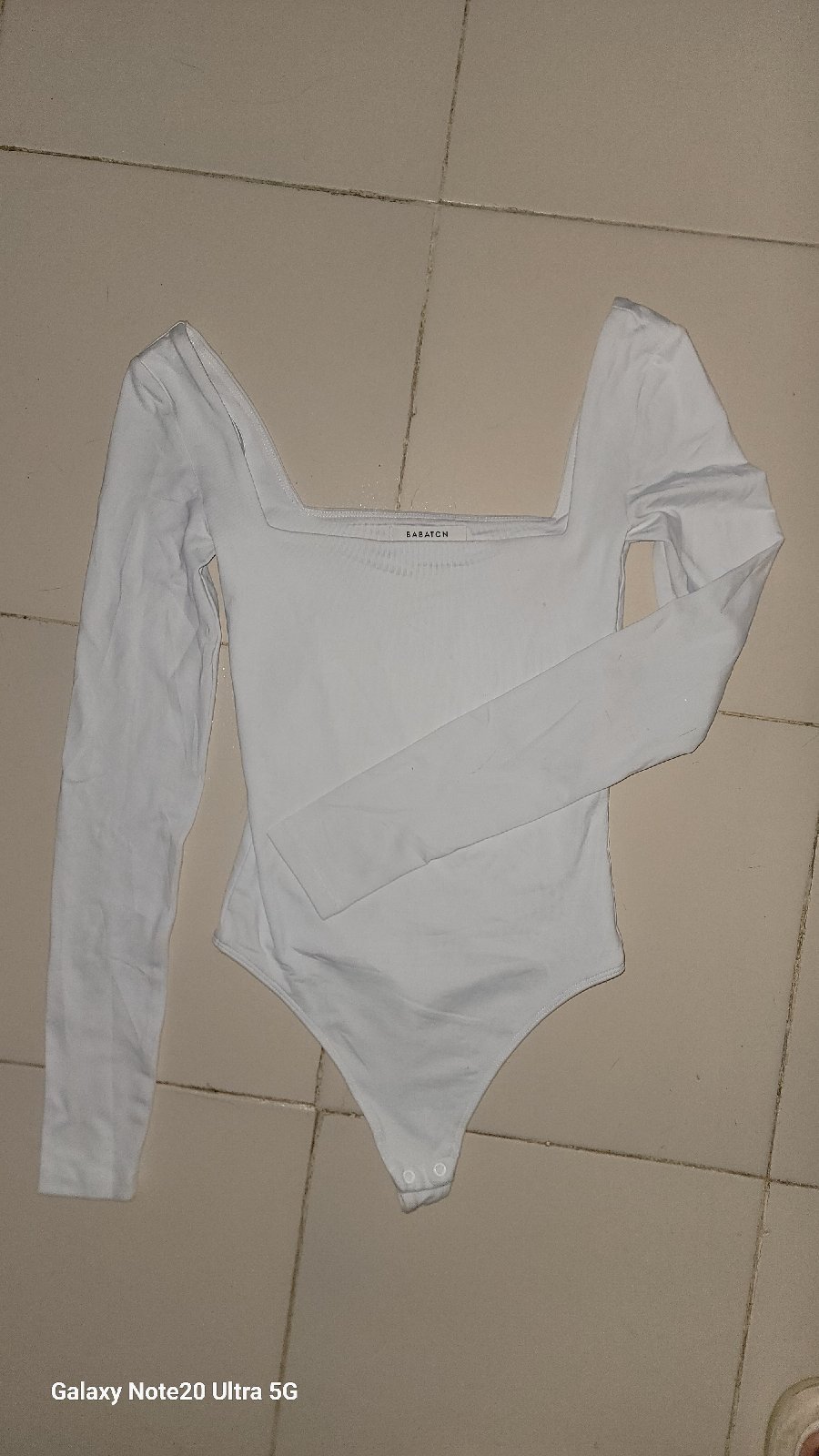 Bodysuit en blanc