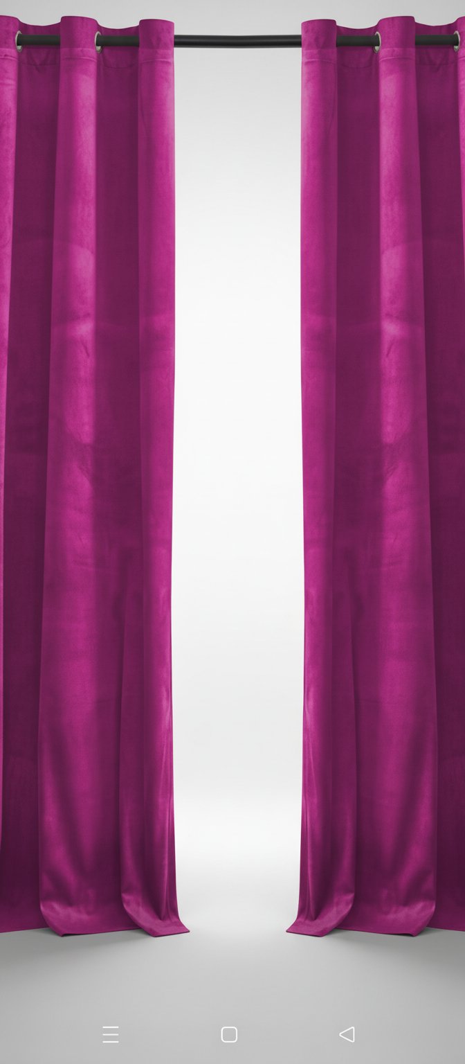 Rideaux velours 