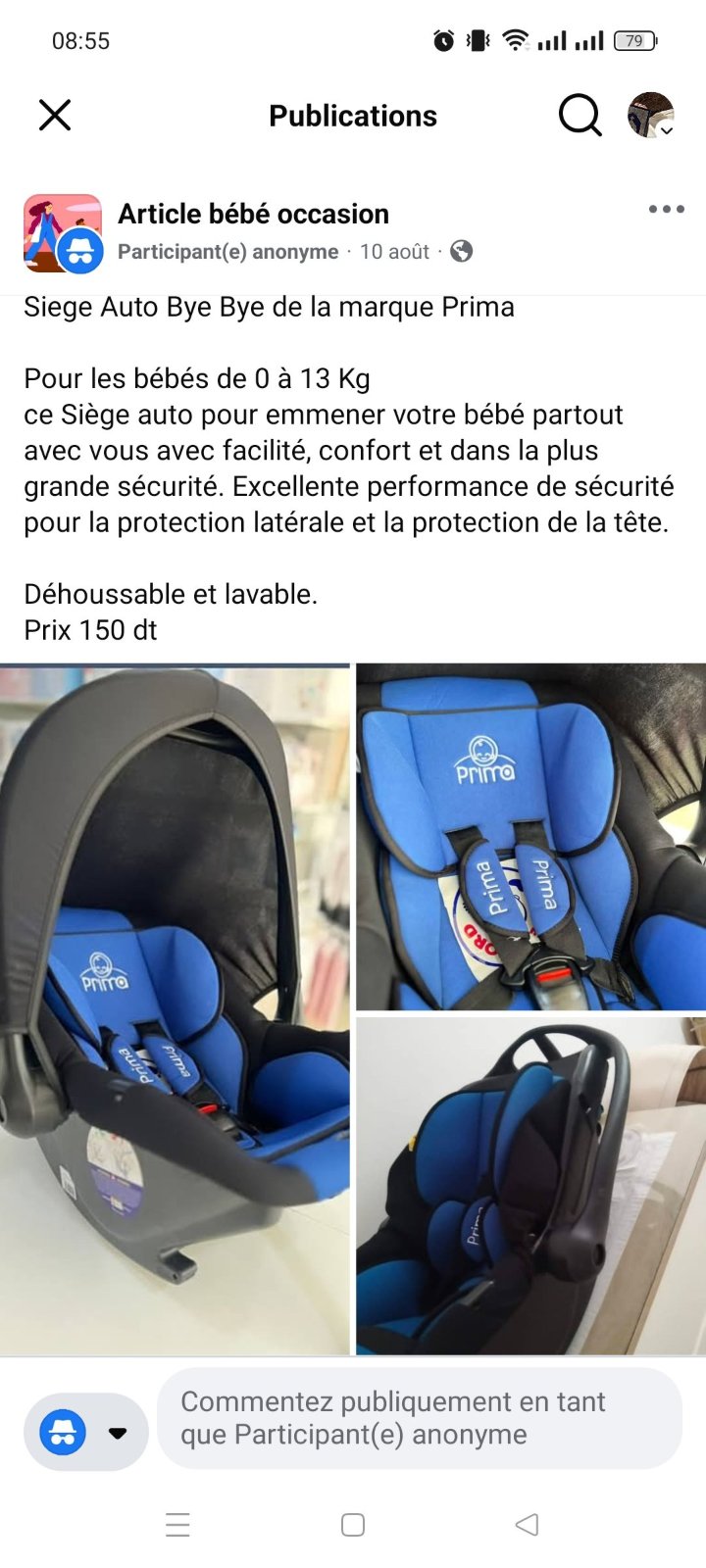 Maxi cosi prima 