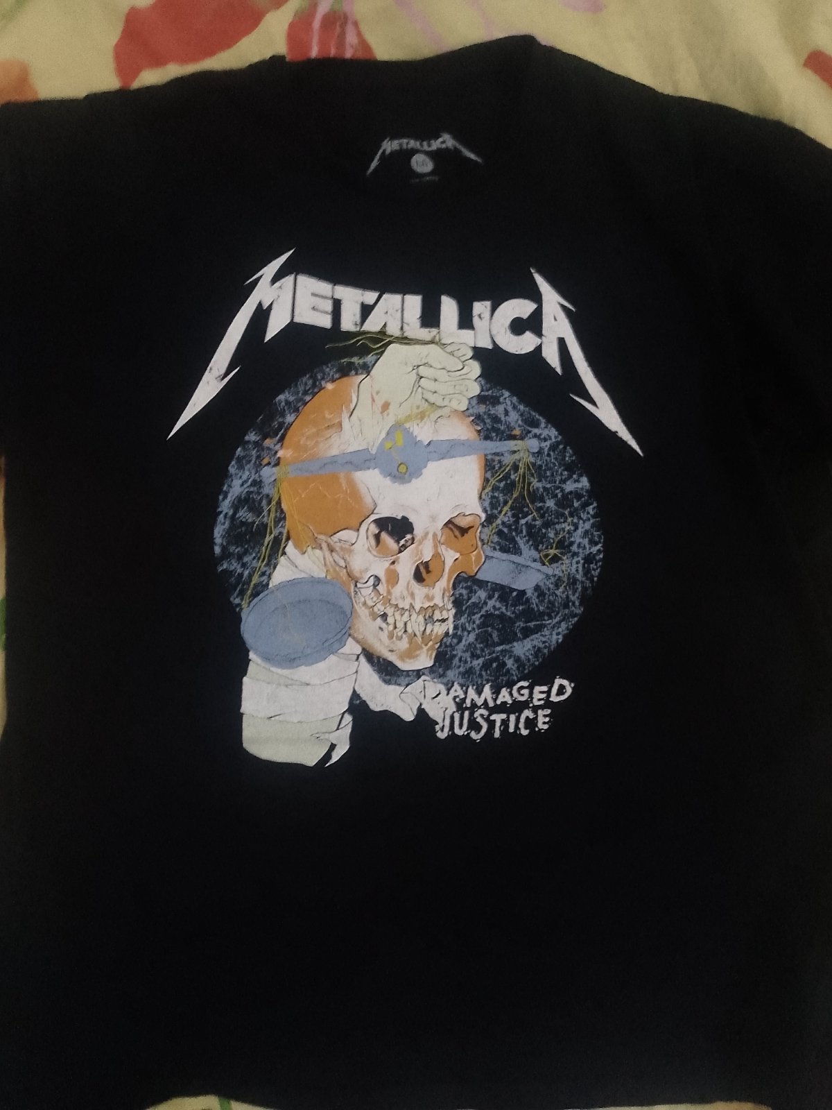 Black metallica T shirt original 