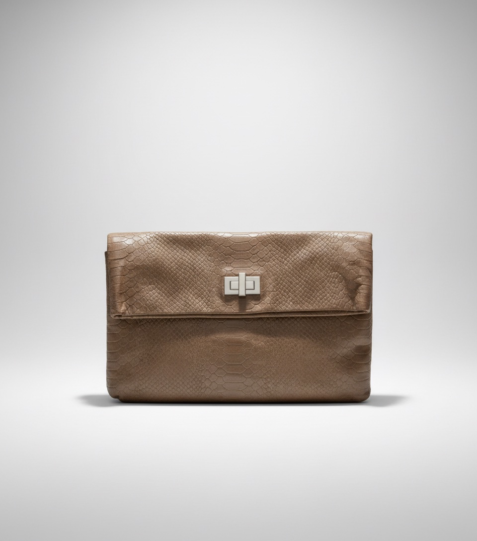 Pochette couleur kaki