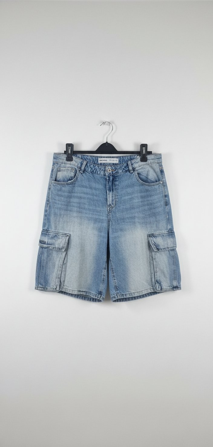 Jort denim bershka taille M