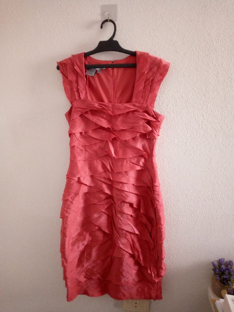 Robe rouge bourdeaux 