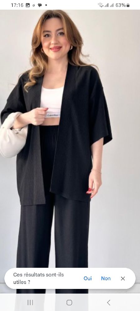Ensemble femme très jolie ylabes taille unique 